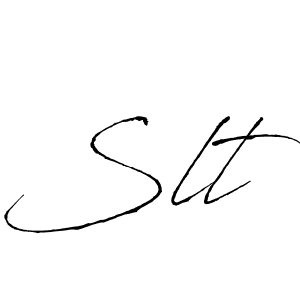 It looks lik you need a new signature style for name Slt. Design unique handwritten (Antro_Vectra) signature with our free signature maker in just a few clicks. Slt signature style 6 images and pictures png