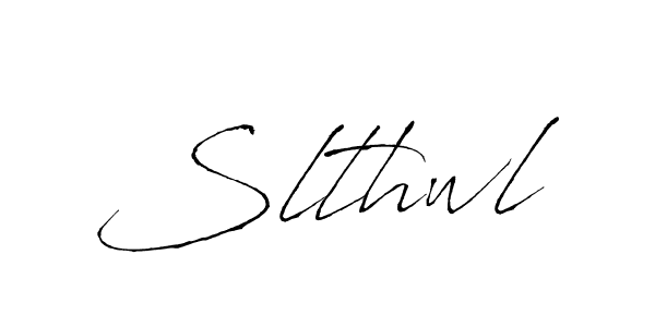 How to make Slthwl name signature. Use Antro_Vectra style for creating short signs online. This is the latest handwritten sign. Slthwl signature style 6 images and pictures png