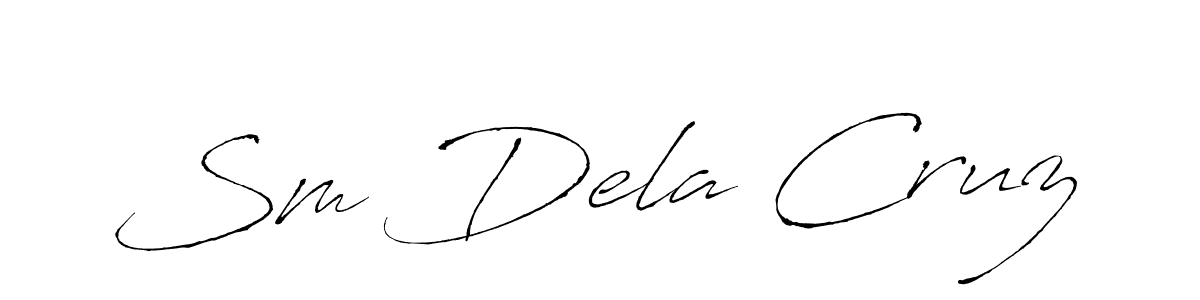 Once you've used our free online signature maker to create your best signature Antro_Vectra style, it's time to enjoy all of the benefits that Sm Dela Cruz name signing documents. Sm Dela Cruz signature style 6 images and pictures png