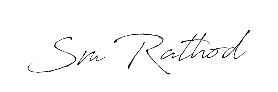 The best way (Antro_Vectra) to make a short signature is to pick only two or three words in your name. The name Sm Rathod include a total of six letters. For converting this name. Sm Rathod signature style 6 images and pictures png