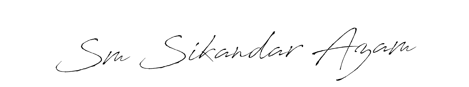 Make a beautiful signature design for name Sm Sikandar Azam. Use this online signature maker to create a handwritten signature for free. Sm Sikandar Azam signature style 6 images and pictures png