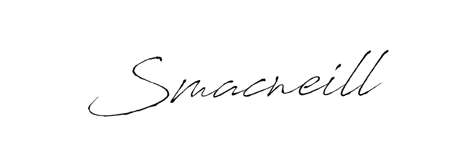Once you've used our free online signature maker to create your best signature Antro_Vectra style, it's time to enjoy all of the benefits that Smacneill name signing documents. Smacneill signature style 6 images and pictures png