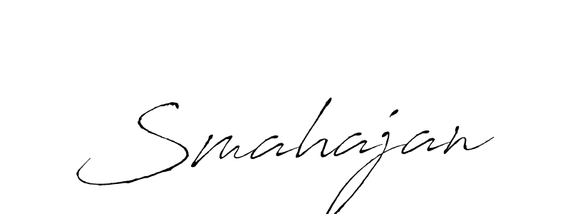 Make a beautiful signature design for name Smahajan. Use this online signature maker to create a handwritten signature for free. Smahajan signature style 6 images and pictures png