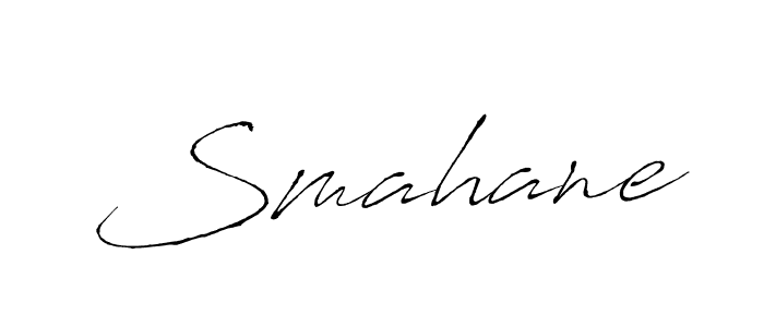 Antro_Vectra is a professional signature style that is perfect for those who want to add a touch of class to their signature. It is also a great choice for those who want to make their signature more unique. Get Smahane name to fancy signature for free. Smahane signature style 6 images and pictures png