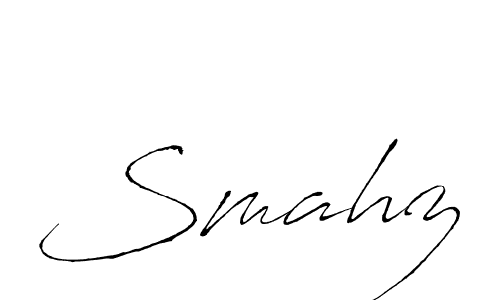 Once you've used our free online signature maker to create your best signature Antro_Vectra style, it's time to enjoy all of the benefits that Smahz name signing documents. Smahz signature style 6 images and pictures png