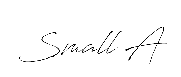 Antro_Vectra is a professional signature style that is perfect for those who want to add a touch of class to their signature. It is also a great choice for those who want to make their signature more unique. Get Small A name to fancy signature for free. Small A signature style 6 images and pictures png