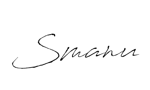 See photos of Smanu official signature by Spectra . Check more albums & portfolios. Read reviews & check more about Antro_Vectra font. Smanu signature style 6 images and pictures png