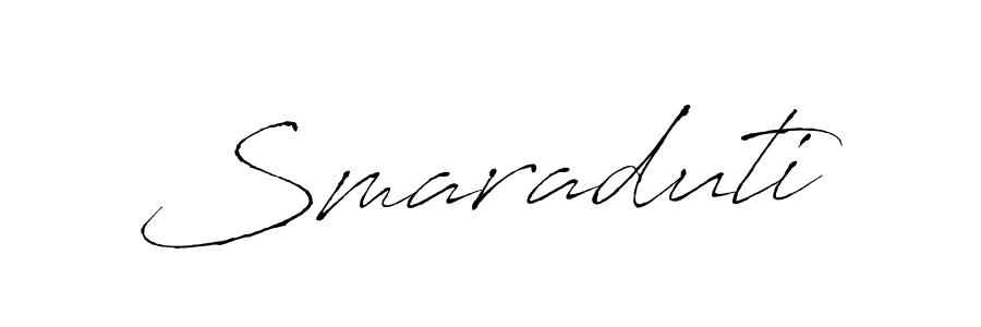 How to Draw Smaraduti signature style? Antro_Vectra is a latest design signature styles for name Smaraduti. Smaraduti signature style 6 images and pictures png