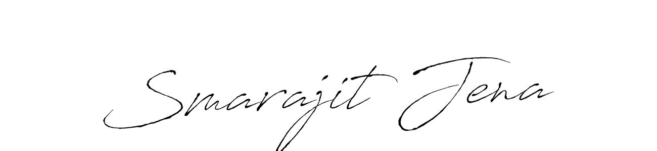 Use a signature maker to create a handwritten signature online. With this signature software, you can design (Antro_Vectra) your own signature for name Smarajit Jena. Smarajit Jena signature style 6 images and pictures png