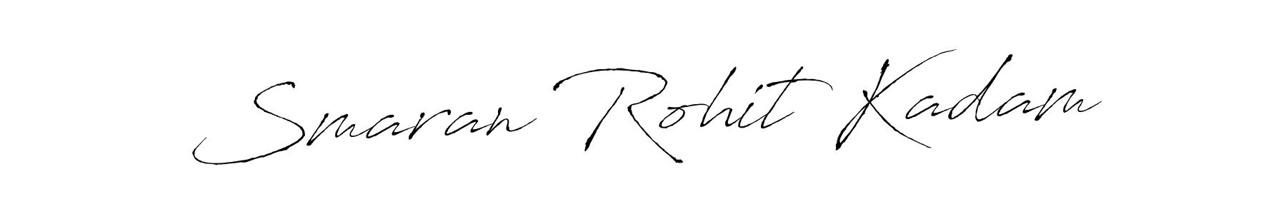 It looks lik you need a new signature style for name Smaran Rohit Kadam. Design unique handwritten (Antro_Vectra) signature with our free signature maker in just a few clicks. Smaran Rohit Kadam signature style 6 images and pictures png