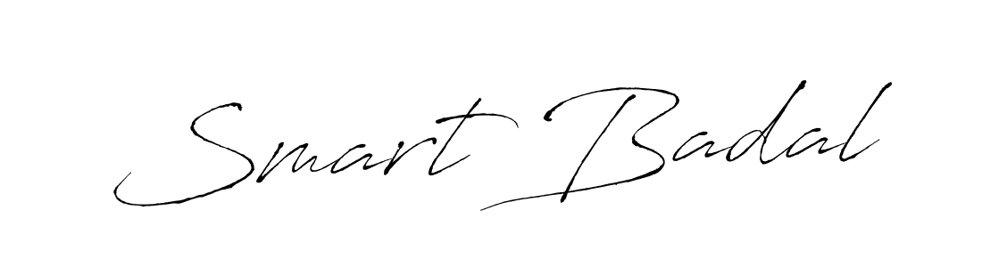 How to Draw Smart Badal signature style? Antro_Vectra is a latest design signature styles for name Smart Badal. Smart Badal signature style 6 images and pictures png