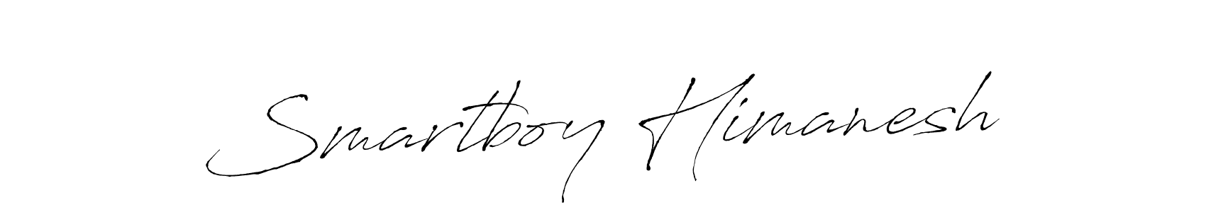 Use a signature maker to create a handwritten signature online. With this signature software, you can design (Antro_Vectra) your own signature for name Smartboy Himanesh. Smartboy Himanesh signature style 6 images and pictures png