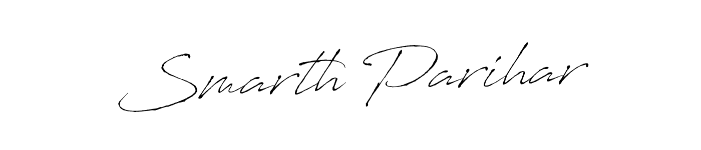 It looks lik you need a new signature style for name Smarth Parihar. Design unique handwritten (Antro_Vectra) signature with our free signature maker in just a few clicks. Smarth Parihar signature style 6 images and pictures png