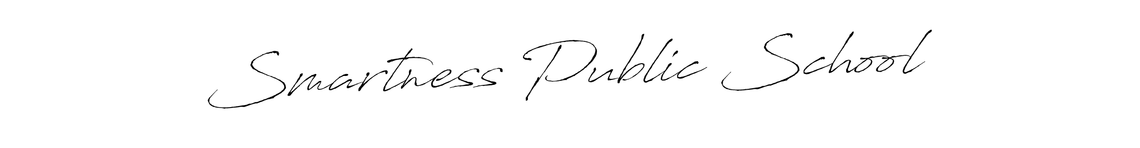 How to make Smartness Public School name signature. Use Antro_Vectra style for creating short signs online. This is the latest handwritten sign. Smartness Public School signature style 6 images and pictures png