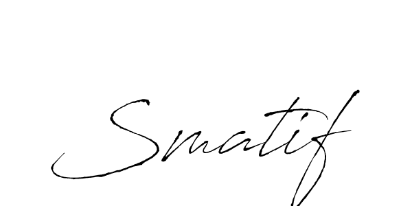 See photos of Smatif official signature by Spectra . Check more albums & portfolios. Read reviews & check more about Antro_Vectra font. Smatif signature style 6 images and pictures png