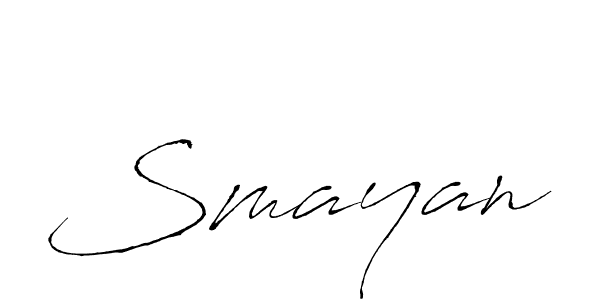 Also we have Smayan name is the best signature style. Create professional handwritten signature collection using Antro_Vectra autograph style. Smayan signature style 6 images and pictures png