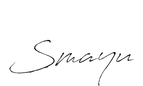 Once you've used our free online signature maker to create your best signature Antro_Vectra style, it's time to enjoy all of the benefits that Smayu name signing documents. Smayu signature style 6 images and pictures png