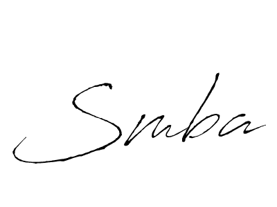 Create a beautiful signature design for name Smba. With this signature (Antro_Vectra) fonts, you can make a handwritten signature for free. Smba signature style 6 images and pictures png