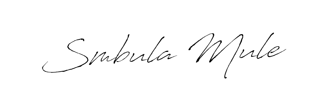 Antro_Vectra is a professional signature style that is perfect for those who want to add a touch of class to their signature. It is also a great choice for those who want to make their signature more unique. Get Smbula Mule name to fancy signature for free. Smbula Mule signature style 6 images and pictures png