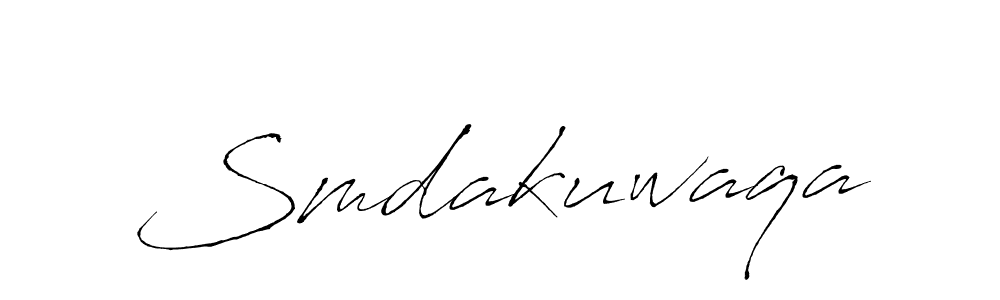 Antro_Vectra is a professional signature style that is perfect for those who want to add a touch of class to their signature. It is also a great choice for those who want to make their signature more unique. Get Smdakuwaqa name to fancy signature for free. Smdakuwaqa signature style 6 images and pictures png