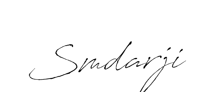 How to make Smdarji name signature. Use Antro_Vectra style for creating short signs online. This is the latest handwritten sign. Smdarji signature style 6 images and pictures png