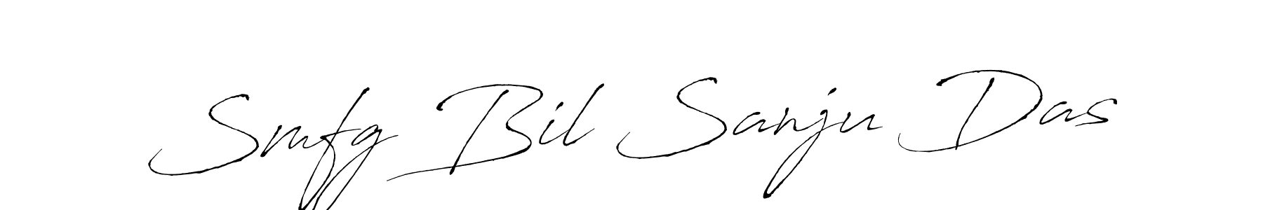 Smfg Bil Sanju Das stylish signature style. Best Handwritten Sign (Antro_Vectra) for my name. Handwritten Signature Collection Ideas for my name Smfg Bil Sanju Das. Smfg Bil Sanju Das signature style 6 images and pictures png