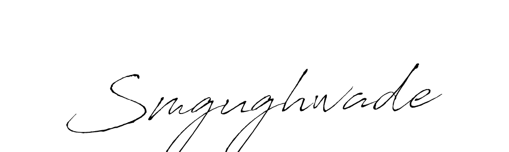 The best way (Antro_Vectra) to make a short signature is to pick only two or three words in your name. The name Smgughwade include a total of six letters. For converting this name. Smgughwade signature style 6 images and pictures png