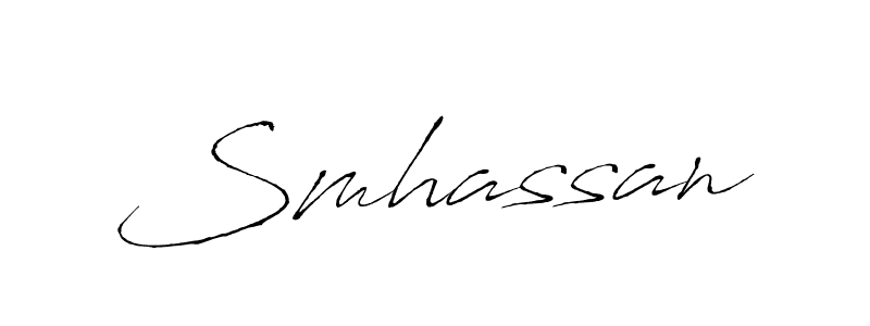 It looks lik you need a new signature style for name Smhassan. Design unique handwritten (Antro_Vectra) signature with our free signature maker in just a few clicks. Smhassan signature style 6 images and pictures png
