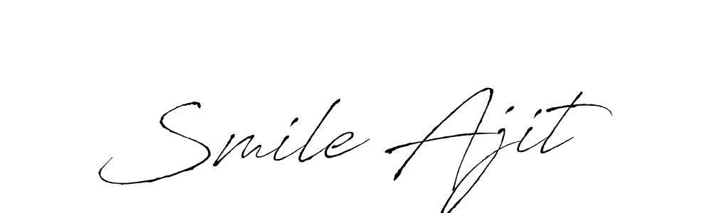 It looks lik you need a new signature style for name Smile Ajit. Design unique handwritten (Antro_Vectra) signature with our free signature maker in just a few clicks. Smile Ajit signature style 6 images and pictures png