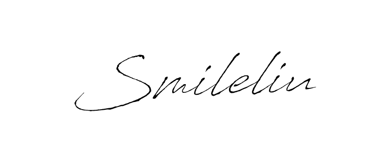 Best and Professional Signature Style for Smileliu. Antro_Vectra Best Signature Style Collection. Smileliu signature style 6 images and pictures png