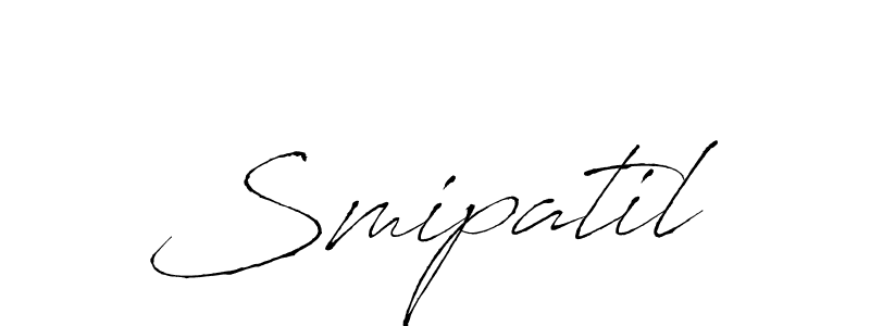 if you are searching for the best signature style for your name Smipatil. so please give up your signature search. here we have designed multiple signature styles  using Antro_Vectra. Smipatil signature style 6 images and pictures png