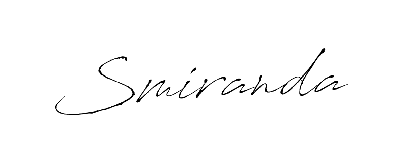 How to Draw Smiranda signature style? Antro_Vectra is a latest design signature styles for name Smiranda. Smiranda signature style 6 images and pictures png