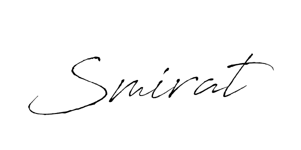 How to make Smirat name signature. Use Antro_Vectra style for creating short signs online. This is the latest handwritten sign. Smirat signature style 6 images and pictures png