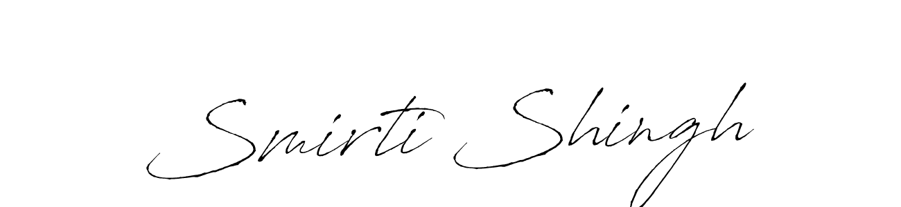 if you are searching for the best signature style for your name Smirti Shingh. so please give up your signature search. here we have designed multiple signature styles  using Antro_Vectra. Smirti Shingh signature style 6 images and pictures png