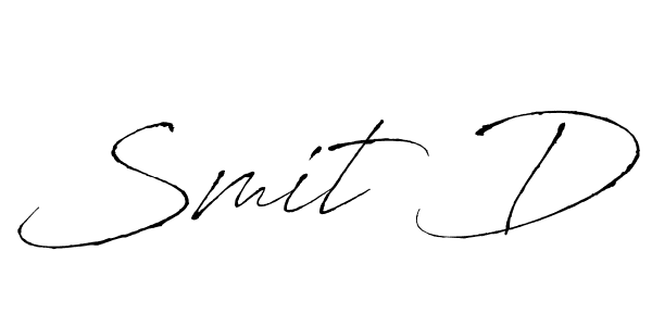 Antro_Vectra is a professional signature style that is perfect for those who want to add a touch of class to their signature. It is also a great choice for those who want to make their signature more unique. Get Smit D name to fancy signature for free. Smit D signature style 6 images and pictures png