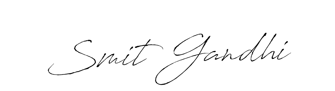 The best way (Antro_Vectra) to make a short signature is to pick only two or three words in your name. The name Smit Gandhi include a total of six letters. For converting this name. Smit Gandhi signature style 6 images and pictures png