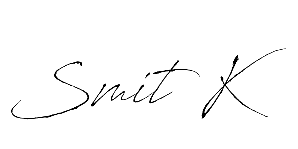 Check out images of Autograph of Smit K name. Actor Smit K Signature Style. Antro_Vectra is a professional sign style online. Smit K signature style 6 images and pictures png