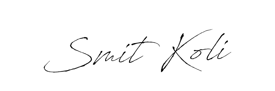 Make a beautiful signature design for name Smit Koli. Use this online signature maker to create a handwritten signature for free. Smit Koli signature style 6 images and pictures png