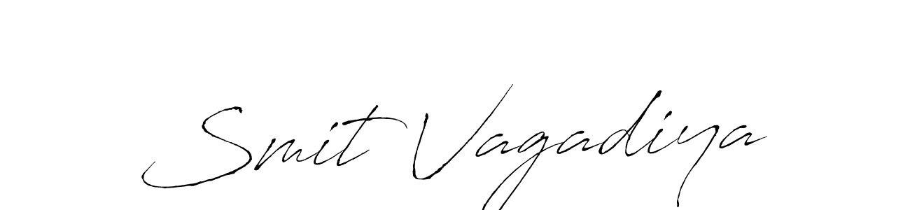 Make a short Smit Vagadiya signature style. Manage your documents anywhere anytime using Antro_Vectra. Create and add eSignatures, submit forms, share and send files easily. Smit Vagadiya signature style 6 images and pictures png