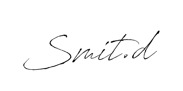 Smit.d stylish signature style. Best Handwritten Sign (Antro_Vectra) for my name. Handwritten Signature Collection Ideas for my name Smit.d. Smit.d signature style 6 images and pictures png