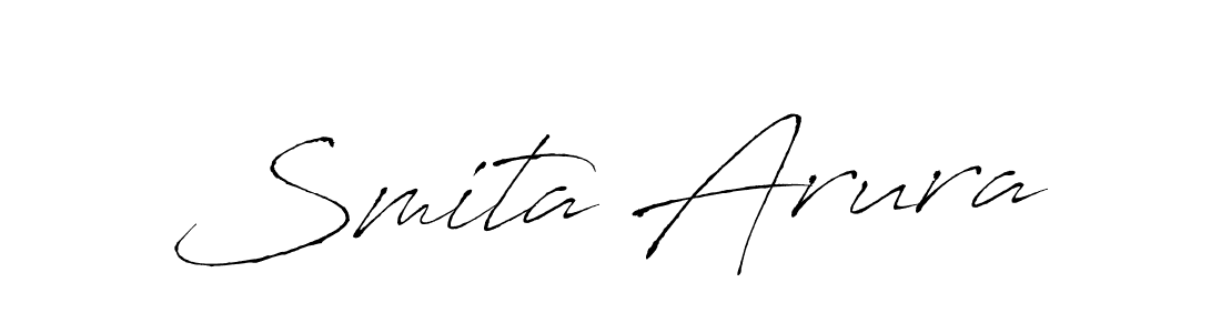 Once you've used our free online signature maker to create your best signature Antro_Vectra style, it's time to enjoy all of the benefits that Smita Arura name signing documents. Smita Arura signature style 6 images and pictures png