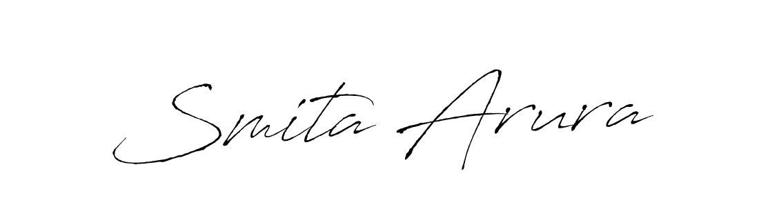 Once you've used our free online signature maker to create your best signature Antro_Vectra style, it's time to enjoy all of the benefits that Smita Arura name signing documents. Smita Arura signature style 6 images and pictures png