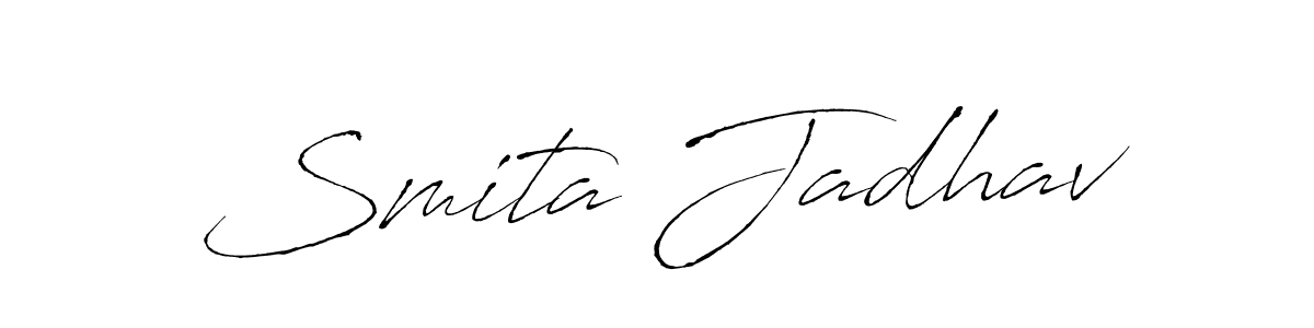 How to Draw Smita Jadhav signature style? Antro_Vectra is a latest design signature styles for name Smita Jadhav. Smita Jadhav signature style 6 images and pictures png