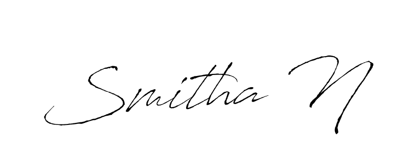 See photos of Smitha N official signature by Spectra . Check more albums & portfolios. Read reviews & check more about Antro_Vectra font. Smitha N signature style 6 images and pictures png