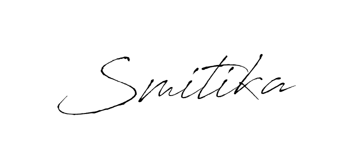 Smitika stylish signature style. Best Handwritten Sign (Antro_Vectra) for my name. Handwritten Signature Collection Ideas for my name Smitika. Smitika signature style 6 images and pictures png