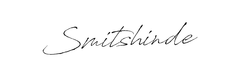 Antro_Vectra is a professional signature style that is perfect for those who want to add a touch of class to their signature. It is also a great choice for those who want to make their signature more unique. Get Smitshinde name to fancy signature for free. Smitshinde signature style 6 images and pictures png