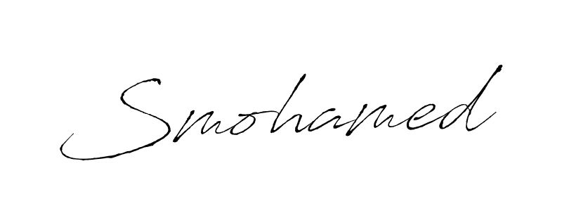 You should practise on your own different ways (Antro_Vectra) to write your name (Smohamed) in signature. don't let someone else do it for you. Smohamed signature style 6 images and pictures png