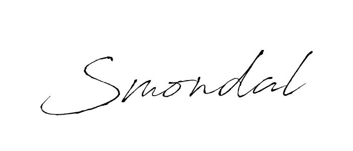 Make a beautiful signature design for name Smondal. Use this online signature maker to create a handwritten signature for free. Smondal signature style 6 images and pictures png