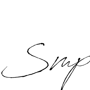 Create a beautiful signature design for name Smp. With this signature (Antro_Vectra) fonts, you can make a handwritten signature for free. Smp signature style 6 images and pictures png