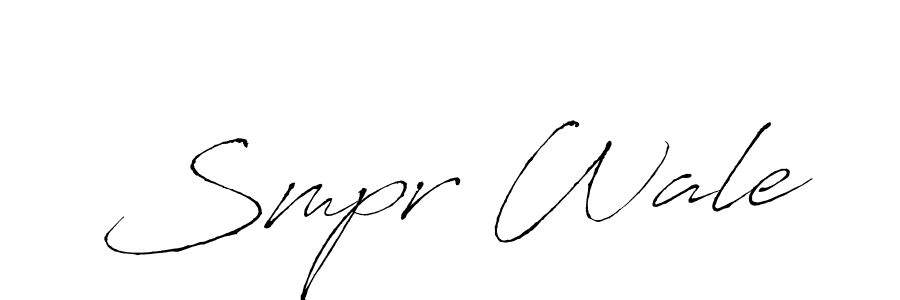 Smpr Wale stylish signature style. Best Handwritten Sign (Antro_Vectra) for my name. Handwritten Signature Collection Ideas for my name Smpr Wale. Smpr Wale signature style 6 images and pictures png